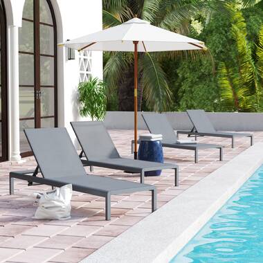 Mesh discount pool loungers